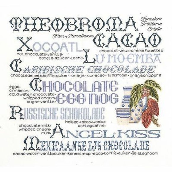 Thea Gouverneur Cross Stitch Kit #3013/Cacao - New - Picture 1 of 6